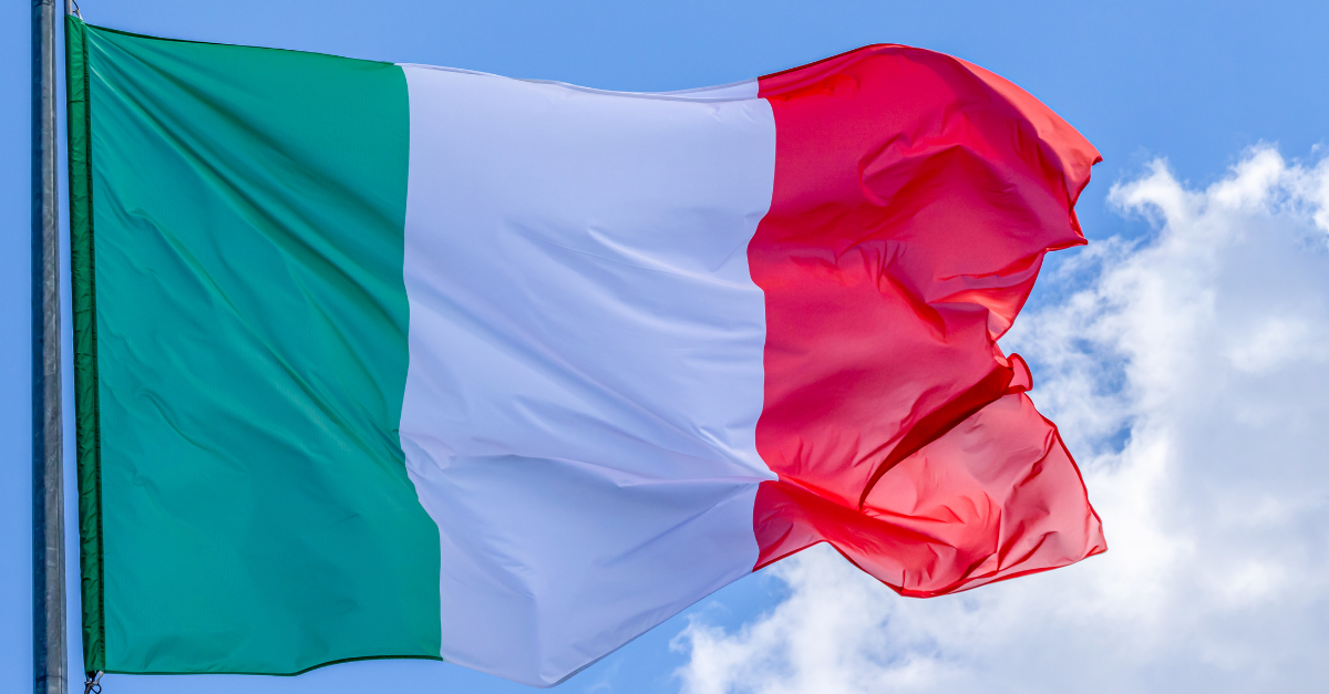 Italská vlajka