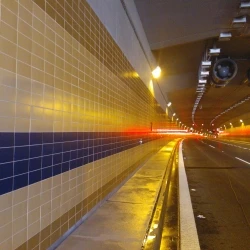 Kompletní mytí vnitřních ploch tunelů Blanka 