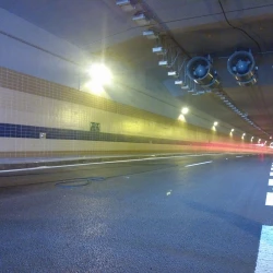 Kompletní mytí vnitřních ploch tunelů Blanka 