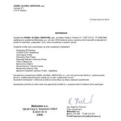 Vyjádření klienta - Metrostav a.s. 