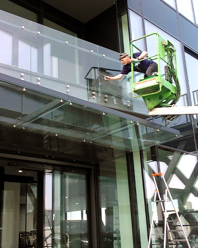 Exterior building cleaning Exterior building cleaning